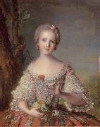 Jjean-Marc nattier Madame Louise of France Sweden oil painting artist